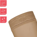 JOBST UltraSheer Waist High 20-30 mmHg Compression Stockings Pantyhose, Closed Toe, Small, Natural — 5