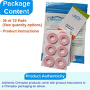 Chiroplax Foam Callus Cushions Pads Protectors Waterproof Self-Adhesive Blister Toe Foot Pain Relief Treatment (72 Count) | 72 Count (Pack of 1) — 7
