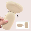 COMFWALK Soft Sponge Heel Protectors - Heel Grips for Comfort in High Heels – T-Shape Design – Anti Slip – Prevents Blisters - Makes Shoes Fit Better - 2 Pairs (Multicolor) — 2