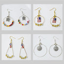XKCWXY 483Pcs Earring Making Kit with Beading Hoops and Earring Findings — 5