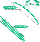 LXZFCRG Metallic Green 260 Long Balloons 100pcs Shiny Chrome Green Latex Twisting Balloon for Balloon Animals, Magic Balloons for Birthdays Wedding Party Decorations — 2