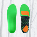 Green Arch Support Insoles EVA Velvet Shoe Inserts for Work Boots — 5