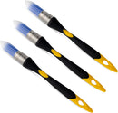 Trim Paint Brush, 0.7 Inch, 3 Pack, Small Round Paint Brushes | 0.7 Inch Round, 3 Pack — 1