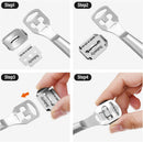 50 Pcs Callus Shaver Replacement Blades Corn Plane for Foot Pedicure Tool — 4