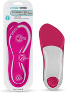 Comfort Zone Tri-Balance 3/4-Length Gel Insoles for Women, 6-10, 3-Pack — 2