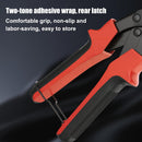Diyife Leather Hole Puncher, Full Set Punch Tool Kits for Belts, Leather | Red — 7