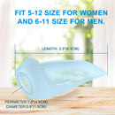 Gel Bunion Protector Shield, 12 Pack of Bunion Pads and Cushions, Bunion Guard for Big Toe, Relieve Foot Pain from Friction, Rubbing and Pressure (FSA or HSA Eligible) - Blue | Blue(12pcs) — 2