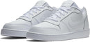 Nike Men's Ebernon Low Basketball Shoe - White/White — 6