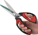LIVINGO 10" Heavy Duty Multipurpose Shears for Shop & Garden (Red/Black) | Red &Black — 5
