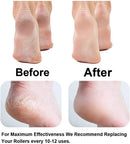 Replacement Roller Compatible with Dr. Scholl's Callus Remover Electronic Foot File-Extra Coarse (6 Pack) — 4