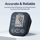 Sinocare Blood Pressure Monitor, Upper Arm Blood Pressure Monitors for Home Use, Adjustable Arm Cuff 8.6"-16.5", One-Button Operation, Dual User, Accurate & Practical (Black) — 4