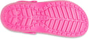 Crocs Kids' Classic Lined Kids Clog – Fuchsia Fun/Multi — 5