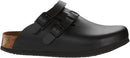 Birkenstock Kay Super Grip Leather Black - Professional Shoes for Women & Mens US M – Black — 3