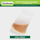Freshware Food Storage Containers [24 Set] 32 oz Plastic Deli Containers with…