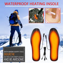 Heated Insoles USB Electric Power Thermal Soles for Winter Boots Shoes Sneaker Ice Fishing Camping Outdoor Activities, Feet Warmers Full-Foot Heating & Cut-to-Fit Design for Women Men - 41-46 — 2