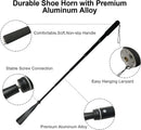 TriPro Telescopic Metal Shoe Horn | 15"–37" — 4