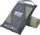 Rainleaf Microfiber Towel Quick Dry Camping & Travel & Gym Towel. Compact — 1