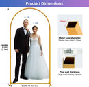 Hemmotop Arch Backdrop Stand Gold 7.2 FT | 7.2ft — 2