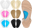 Dr. Foot's Arch Support Shoe Insoles for Flat Feet, Gel Arch Inserts for Plantar Fasciitis, Adhesive Arch Pad for Relieve Pressure and Feet Pain (6 Colors - 6 Pairs, 6 Pair (Pack of 1)) — 1