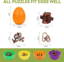24 Pcs Brain Teaser Puzzles for Adults Teens - Metal Puzzles 3D Puzzle Game Toys for Adults Teens - Wooden Unlock Interlocking Puzzle Adult IQ Education Smart Toys — 3