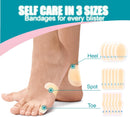 36PCS Hydrocolloid Blister Bandages – Blister Prevention & Recovery – Waterproof Blister Pads & Blister Cushions for Heel, Toe & Foot, Ellipse Heel Pack — 5