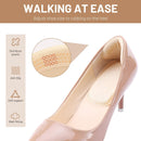 4 Pairs Anti Slip Heel Liners for Women Shoes, Adhesive Heel Cushion Pads for Loose Shoes, Soft Heel Grips Stop Slip and Blister, Grips Cushion Inserts to Make Men & Women — 3