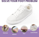 Heel Pads for Shoes Men Women - Kimihome 12 PCS Heel Protectors Cushion Grips for Womens Shoes Too Big Anti Slip Tennis Athletic Running Shoe Inserts Prevention for Blister Friction Foot Pain (White) - White | 6 Pairs — 4