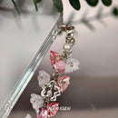 AGEN KGEN Y2K Pink Phone Cute Phone Charm - Strawberry Star Heart Charms, Camera Bag Pendants Decor for Women photo 6