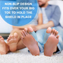Gel Bunion Protector Shield, 12 Pack of Bunion Pads and Cushions, Bunion Guard for Big Toe, Relieve Foot Pain from Friction, Rubbing and Pressure (FSA or HSA Eligible) - Blue | Blue(12pcs) — 3
