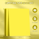 Lemon Yellow Cardstock Paper 8.5 x 11, 40 Sheets Cardstock Printer Paper | 8.5x11 IN-40 Sheets — 2