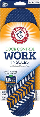 Arm & Hammer Work Boot Insoles, Memory Foam Arch Support