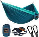 AnorTrek Camping Hammock, Super Lightweight Portable Parachute Hammock with Two Tree Straps Single or Double Nylon Travel Tree Hammocks for Camping Backpacking Hiking — 1
