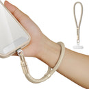 saxsion Lanyard for Phone, Self-Locking Phone Wrist Strap with 0.4mm Ultra-Thin Clip & 360° Hook, Anti-Drop and Anti-Theft Cell Phone Strap Fit iPhone (Camel) photo 1