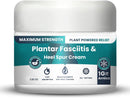Plantar Fasciitis And Heel Spur Cream By PMT - Cream For Foot Relief. High Concentration of Arnica; Vitamin B6, MSM, Glucosamine - To Soothe and Relieve - 2.82 OZ — 1