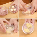 Transparent Manual Garlic Twist, Multi-Functional Mincer & Grinder for Garlic, Onion, Ginger, Herbs, Nuts, Impact… — 4