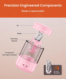 2 Pack Electric Pencil Sharpener for Classroom, Fully Automatic, LightPink | Lightpink (Pack of 2) — 6