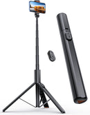 ANXRE 71" Phone Tripod with 1/4" Camera Mount, NT79 Extendable Selfie Stick photo 1