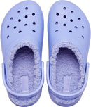 Crocs Kids' Classic Lined Kids Clog – Digital Violet — 5