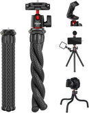 ULANZI Camera Tripod, Mini Flexible Phone Stand w Hidden Phone Holder photo 1