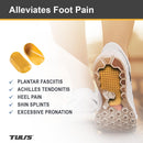 Tuli’s Classic Heel Cups for Plantar Fasciitis, Yellow, 1 Pair, Regular 4