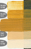 Golden Heavy Body Acrylic Paint, 2-Ounce, Yellow Ochre (GLDNHB-14072) | 2 Fl Oz (Pack of 1) — 2
