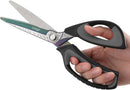 LIVINGO 10" Heavy Duty Multipurpose Shears for Shop & Garden (Black/Grey) | Gray & Black — 3