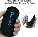 Dr.Foot Height Increase Insoles, Heel Cushion Inserts, Heel Lift Inserts for Leg Length Discrepancies - Black — 3