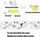 One Pair Cut to fit Adjusting Wool Insole One Size Fits All for Women and Men - Super Soft Wool Insoles for Cold Weather Cut to Size Fluffy Shoes Insert Inner Insole Cosy Warm with Size Chart - 3 PAIR — 7