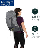 Osprey Sirrus 36L Women's Hiking Backpack, Blue OS | Sevres Blue — 2