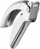 Kuhn Rikon Epicurean Garlic Press, Stainless Steel, 6.5 x 1 x 1.5 inches, Silver — 1