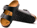 Birkenstock Unisex Adult Arizona Soft Footbed Sandals – Black — 6