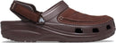 Crocs mens Yukon Vista Ii Flip Flops, Men Sandals – Espresso/Mushroom — 4