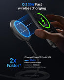 Magnetic 25W Wireless Charger, 5FT Qi2 Fast Charging Pad for MagSafe photo 2