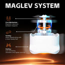 Moyu RS3M V5 SE Ball Core UV Coated 3x3 SpeedCube, 3x3 Puzzle Stickerless RS3M V5 MagLev Master Cube (MagLev+Ball Core Magic Clothes) Gift for Speed Cuber — 5